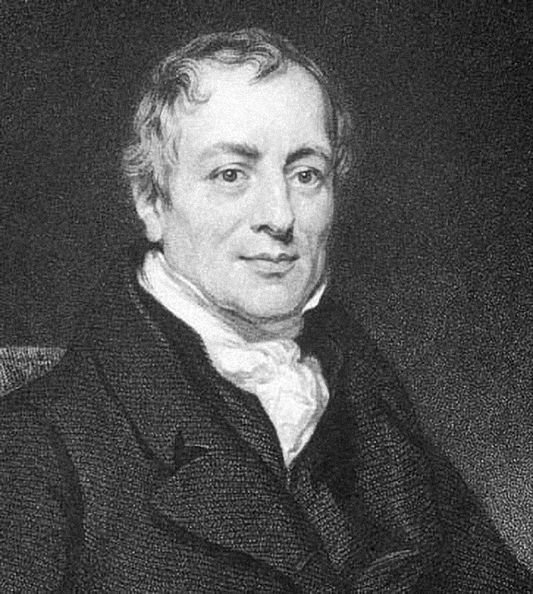 Portrait of David Ricardo.