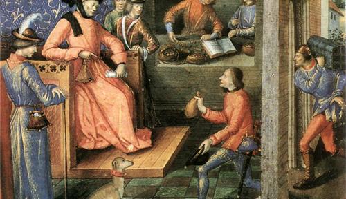 Tax payment to a lord